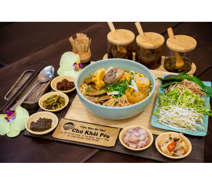 BÚN BÒ HUẾ CHÚ KHẢI PÉO